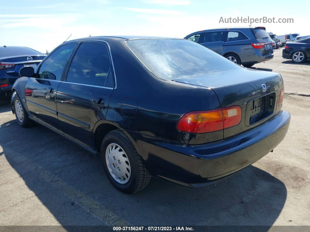 1993 Honda Civic Lx Black vin: JHMEG8651PS046999