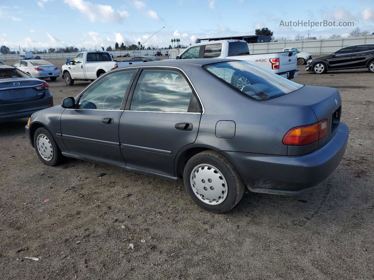 1994 Honda Civic Lx Gray vin: JHMEG8651RS015979