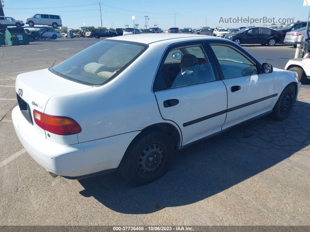 1995 Honda Civic Lx White vin: JHMEG8652SS009484