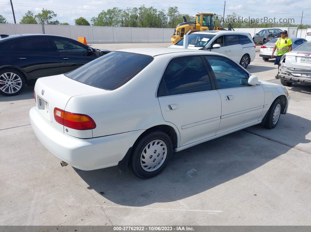 1993 Honda Civic Lx White vin: JHMEG8654PS000504