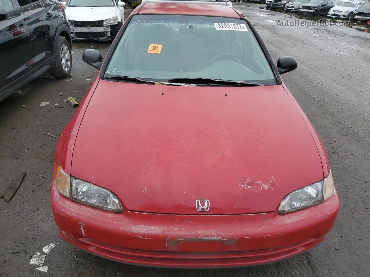 1995 Honda Civic Lx Red vin: JHMEG8654SS029574