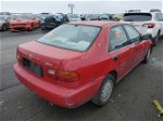 1995 Honda Civic Lx Red vin: JHMEG8654SS029574