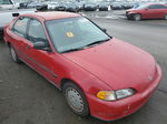 1995 Honda Civic Lx Красный vin: JHMEG8654SS029574