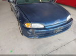 1994 Honda Civic Lx Blue vin: JHMEG8655RS019078