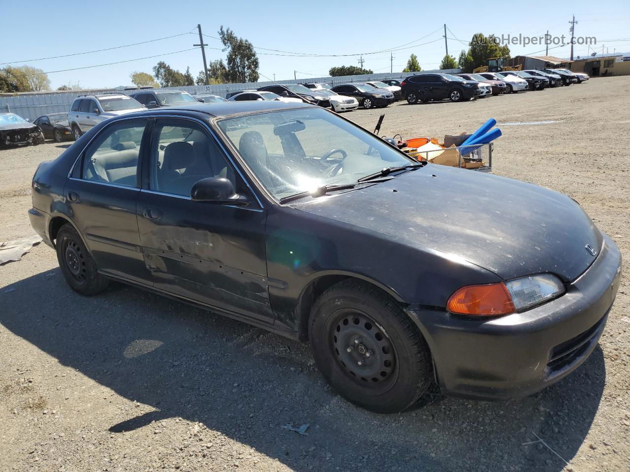 1995 Honda Civic Lx Black vin: JHMEG8655SS040759