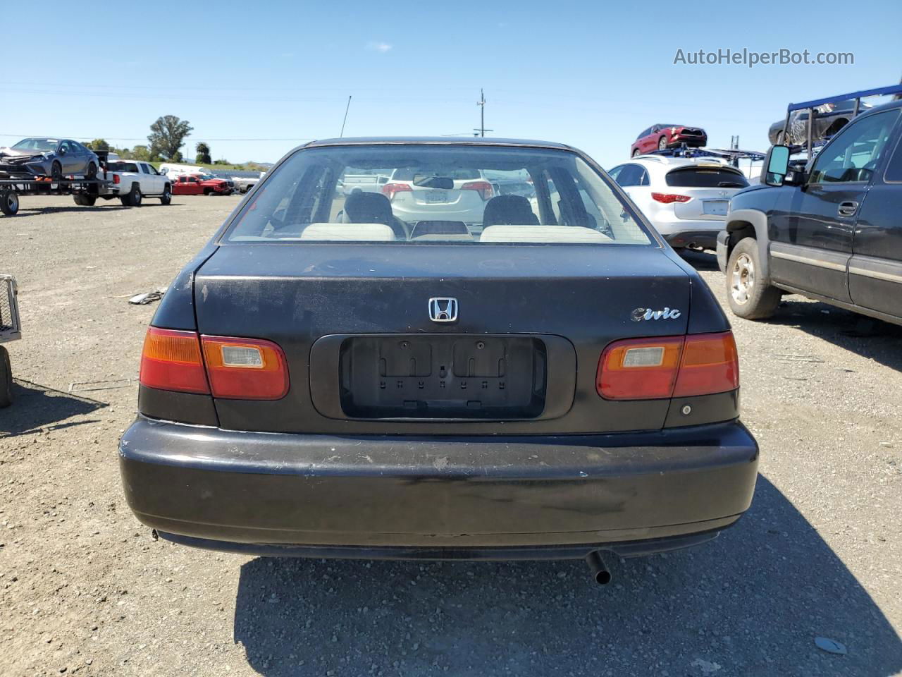 1995 Honda Civic Lx Black vin: JHMEG8655SS040759