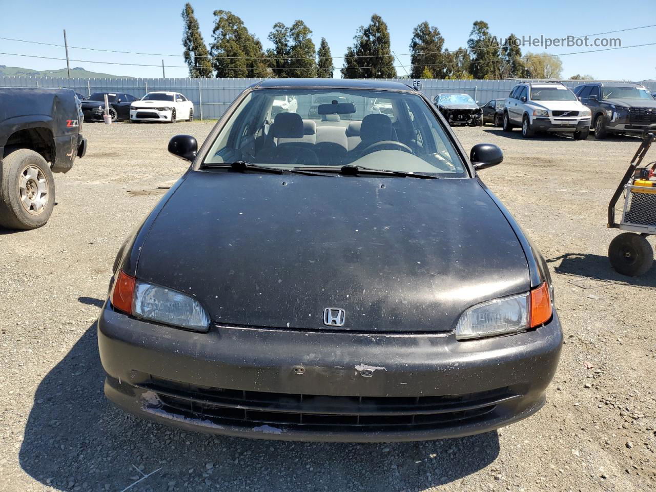 1995 Honda Civic Lx Black vin: JHMEG8655SS040759