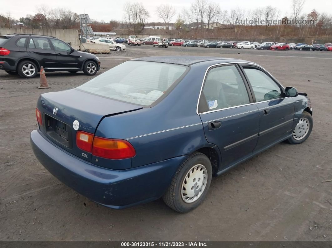 1993 Honda Civic Lx Blue vin: JHMEG8659PS011174