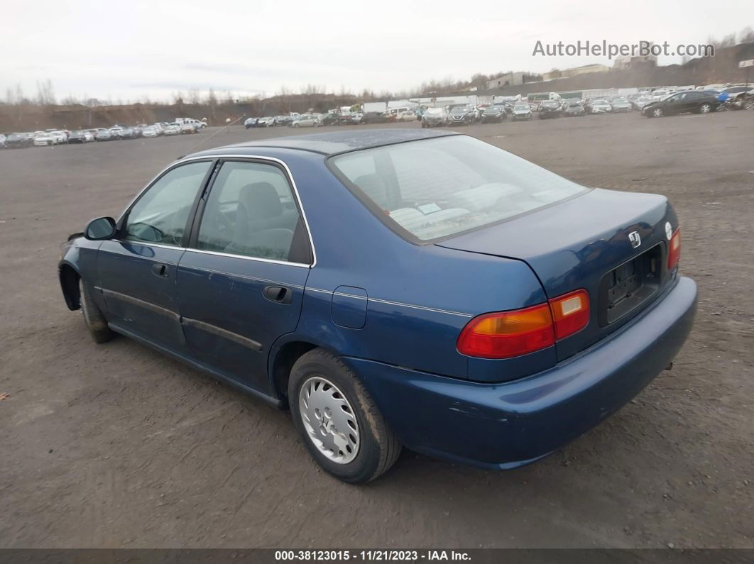 1993 Honda Civic Lx Blue vin: JHMEG8659PS011174