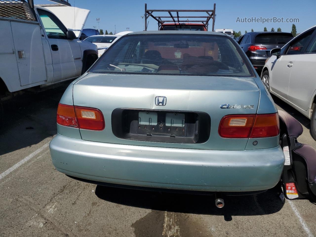 1993 Honda Civic Lx Blue vin: JHMEG8659PS050864