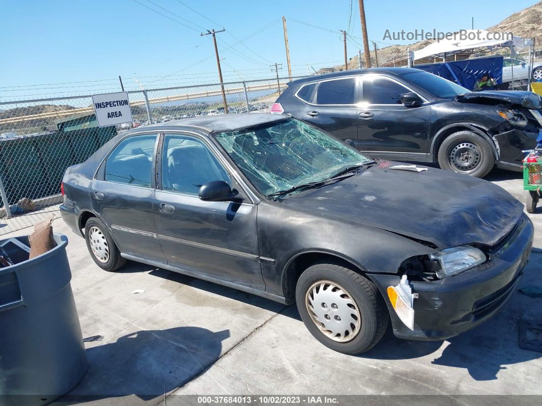 1993 Honda Civic Lx Black vin: JHMEG865XPS022295