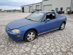 1993 Honda Civic Del Sol Si Синий vin: JHMEH6160PS013669