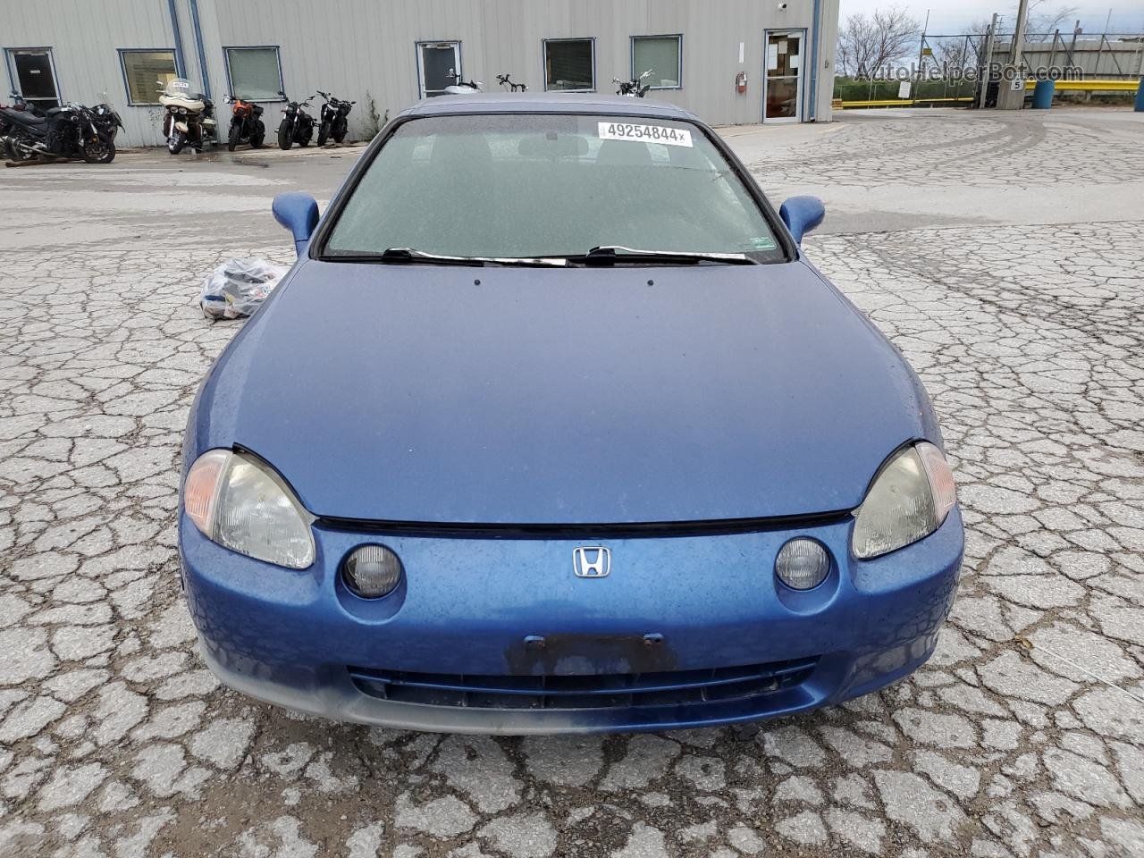 1993 Honda Civic Del Sol Si Blue vin: JHMEH6160PS013669