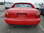 1995 Honda Civic Del Sol Si Red vin: JHMEH6161SS004892