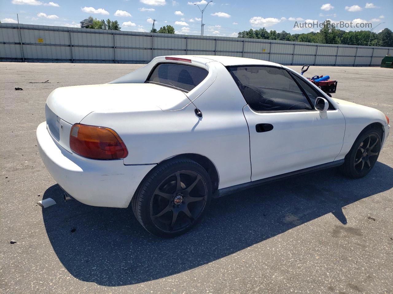 1993 Honda Civic Del Sol Si White vin: JHMEH6162PS011602