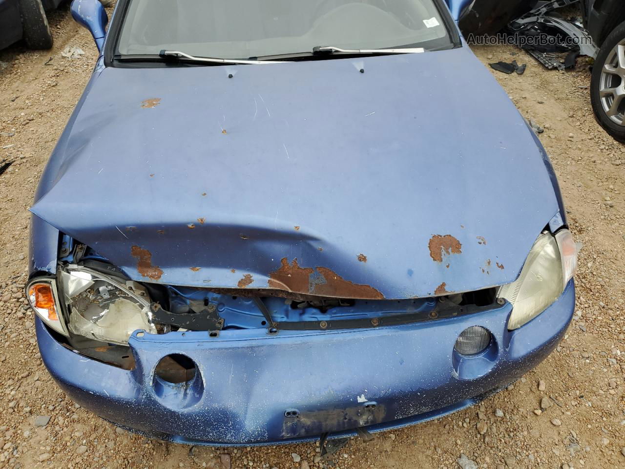 1994 Honda Civic Del Sol Si Blue vin: JHMEH6162RS006757