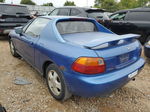 1994 Honda Civic Del Sol Si Blue vin: JHMEH6162RS006757