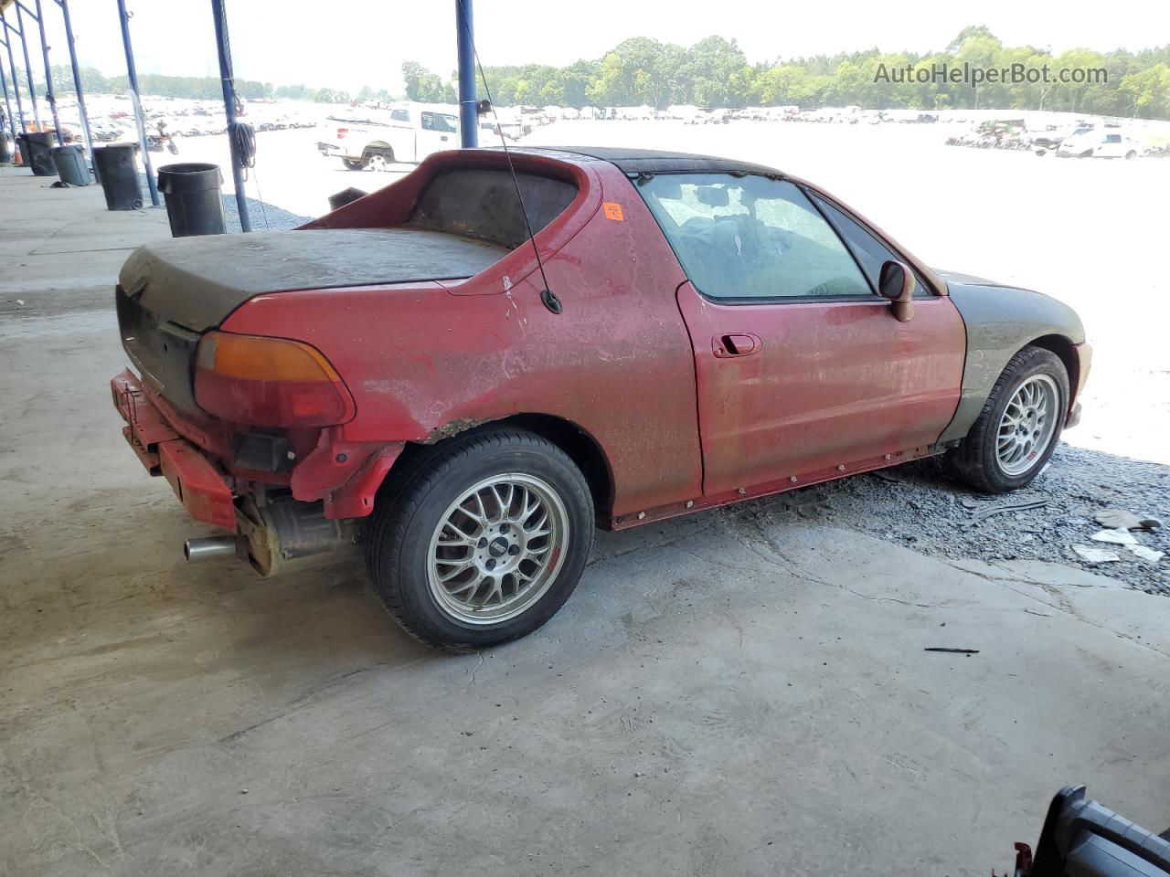 1993 Honda Civic Del Sol Si Two Tone vin: JHMEH6163PS006778