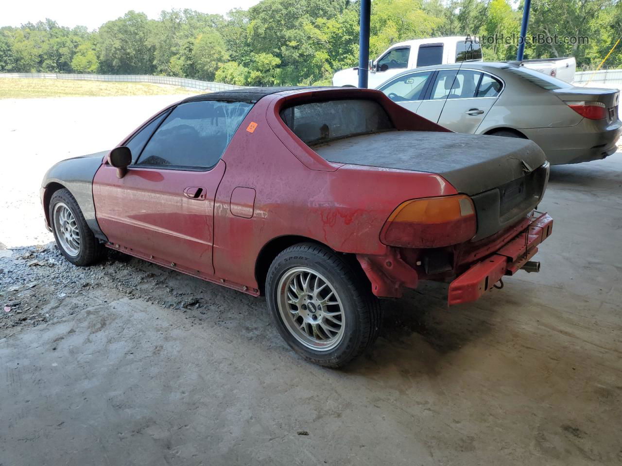 1993 Honda Civic Del Sol Si Two Tone vin: JHMEH6163PS006778