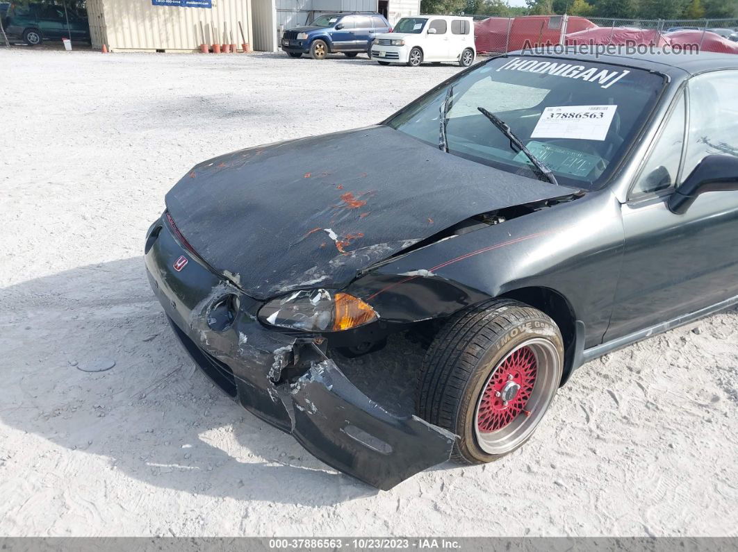 1994 Honda Civic Del Sol Si Black vin: JHMEH6163RS000630