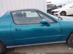 1995 Honda Civic Del Sol Si Teal vin: JHMEH6163SS003971