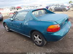 1995 Honda Civic Del Sol Si Бирюзовый vin: JHMEH6163SS003971