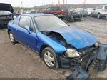 1993 Honda Civic Del Sol Si Синий vin: JHMEH6164PS002061