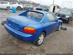 1993 Honda Civic Del Sol Si Синий vin: JHMEH6164PS002061