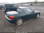 1993 Honda Civic Del Sol Si Зеленый vin: JHMEH6164PS016574