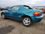 1995 Honda Civic Del Sol Si Бирюзовый vin: JHMEH6164SS003672