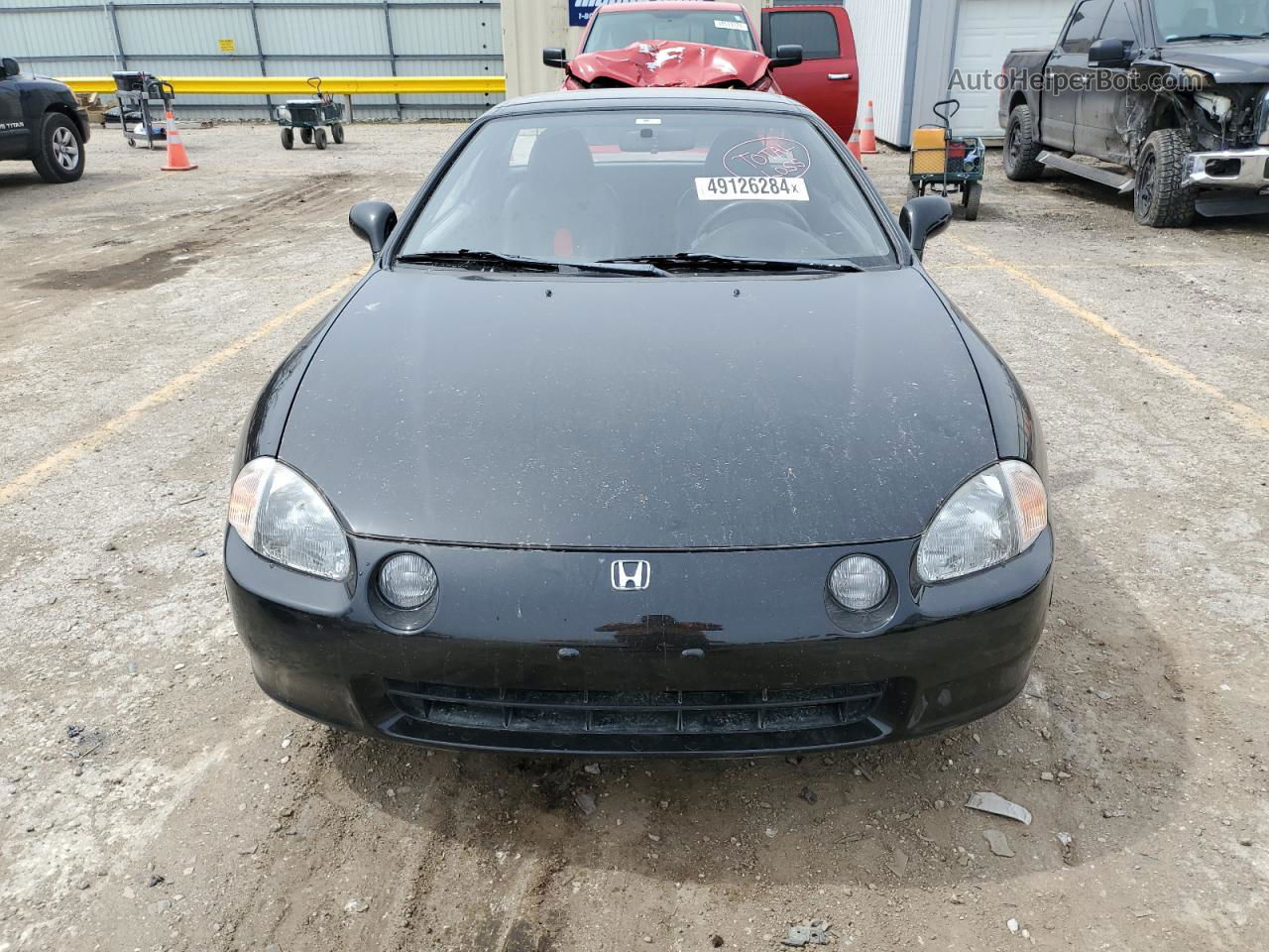 1994 Honda Civic Del Sol Si Black vin: JHMEH6169RS007419