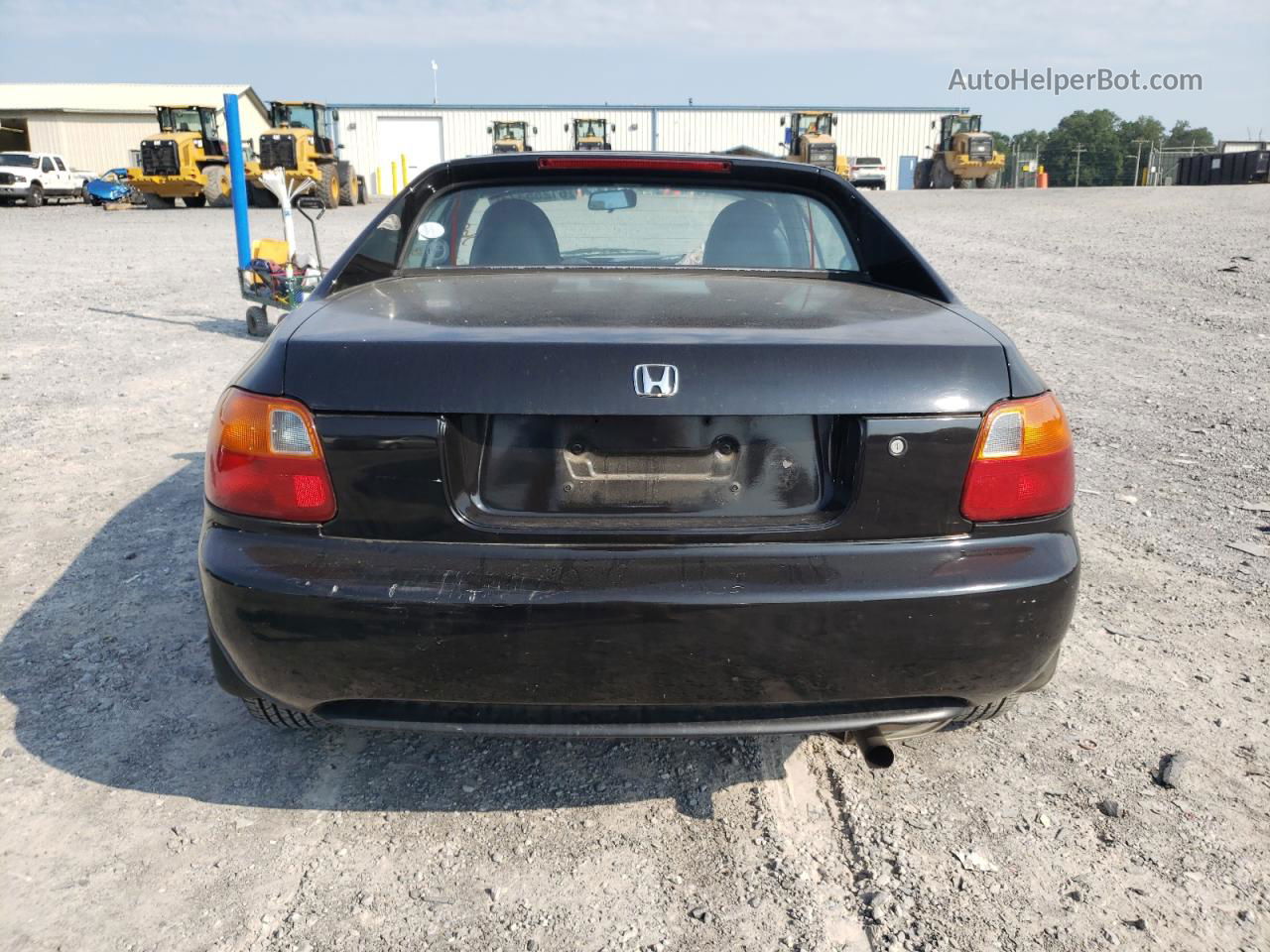 1995 Honda Civic Del Sol Si Black vin: JHMEH6169SS007300