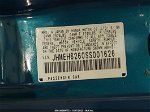 1995 Honda Civic Del Sol Si Turquoise vin: JHMEH6260SS001626