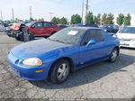 1993 Honda Civic Del Sol Si Blue vin: JHMEH6262PS004129