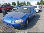 1993 Honda Civic Del Sol Si Blue vin: JHMEH6262PS004129