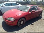 1993 Honda Civic Del Sol Si Red vin: JHMEH6262PS018726