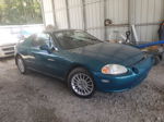 1995 Honda Civic Del Sol Si Teal vin: JHMEH6262SS001238