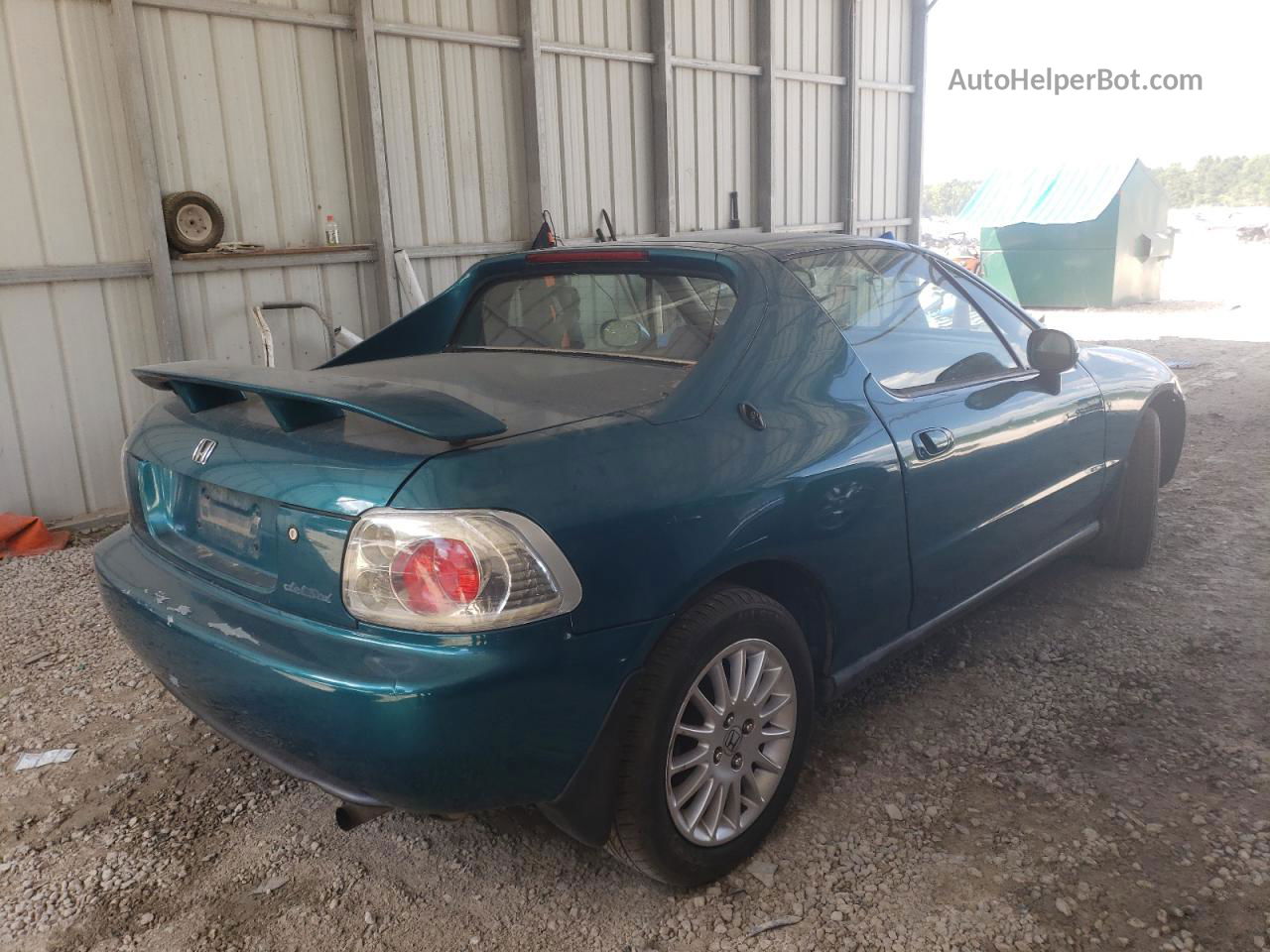 1995 Honda Civic Del Sol Si Teal vin: JHMEH6262SS001238