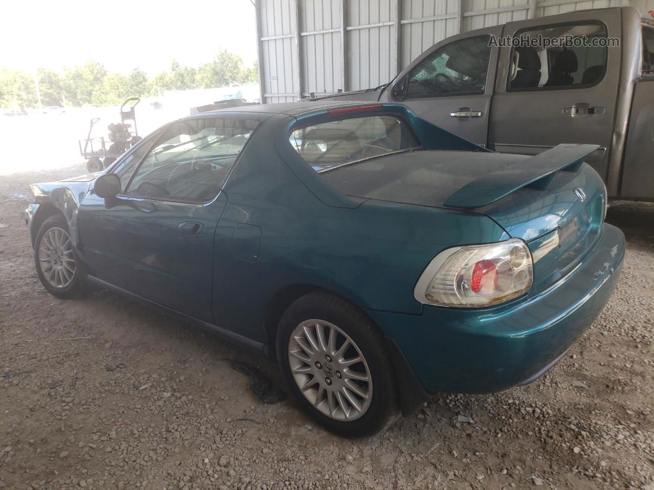 1995 Honda Civic Del Sol Si Teal vin: JHMEH6262SS001238