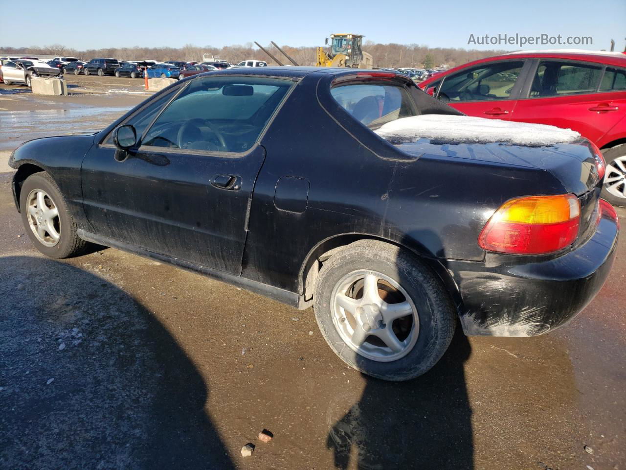 1996 Honda Civic Del Sol Si Черный vin: JHMEH6263TS001055