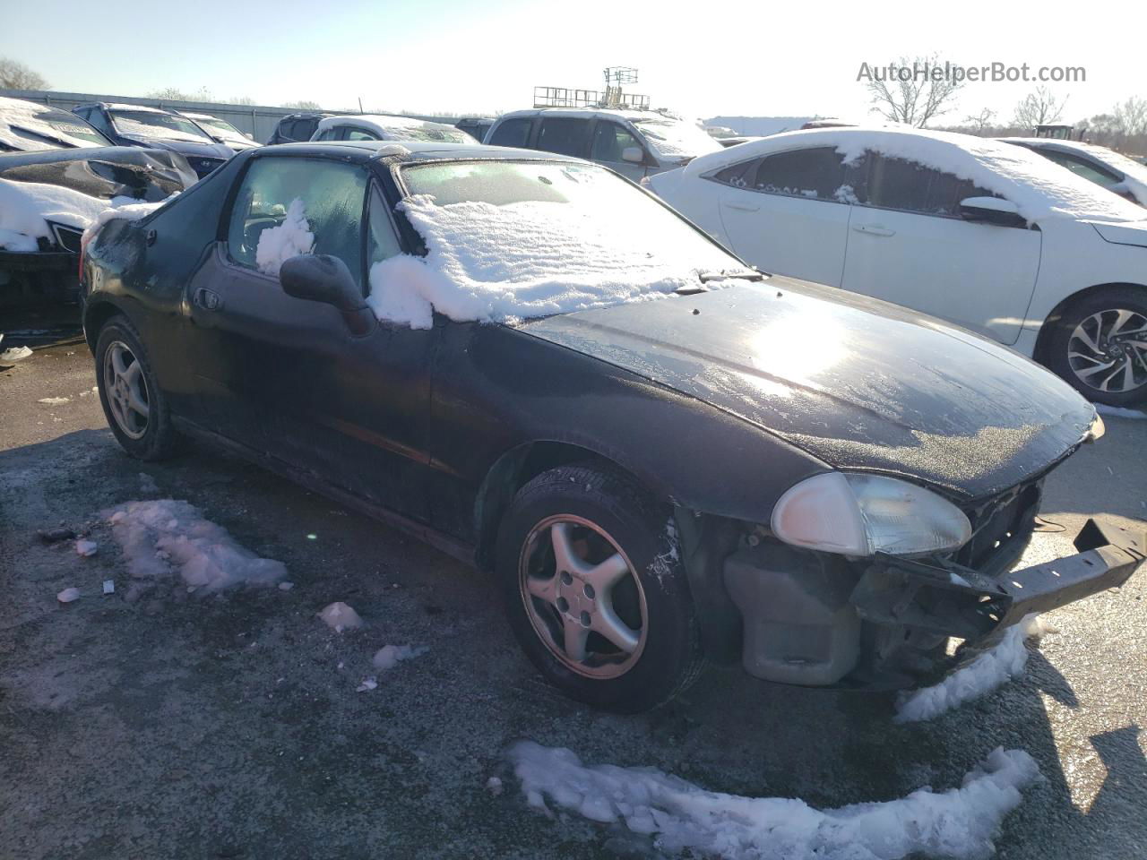 1996 Honda Civic Del Sol Si Черный vin: JHMEH6263TS001055