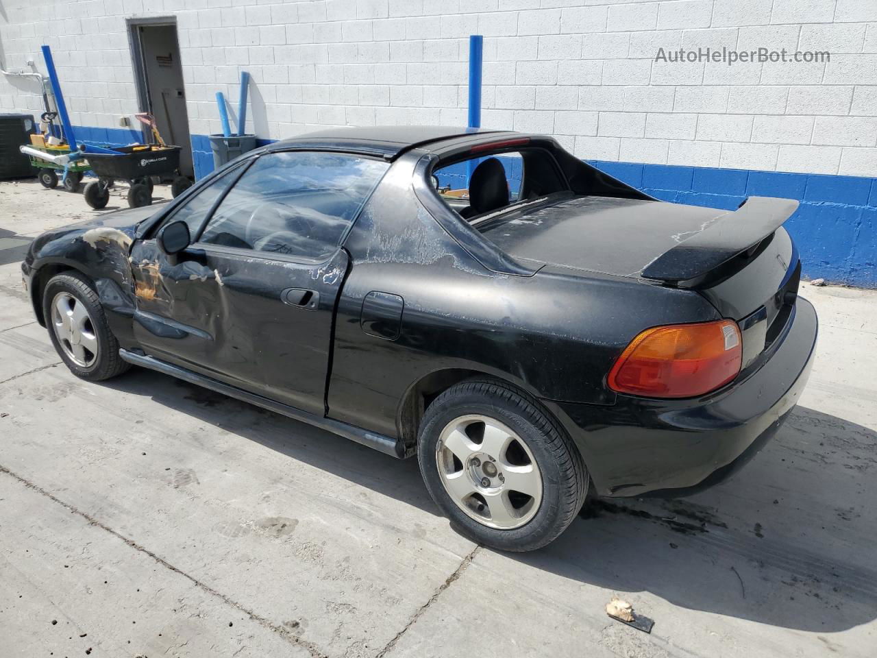 1993 Honda Civic Del Sol Si Black vin: JHMEH6264PS020591