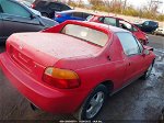 1994 Honda Civic Del Sol Si Красный vin: JHMEH6264RS006631