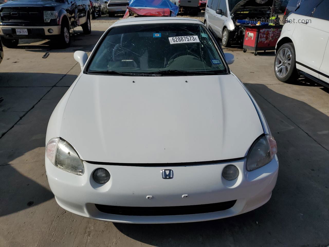 1995 Honda Civic Del Sol Si Белый vin: JHMEH6264SS008692