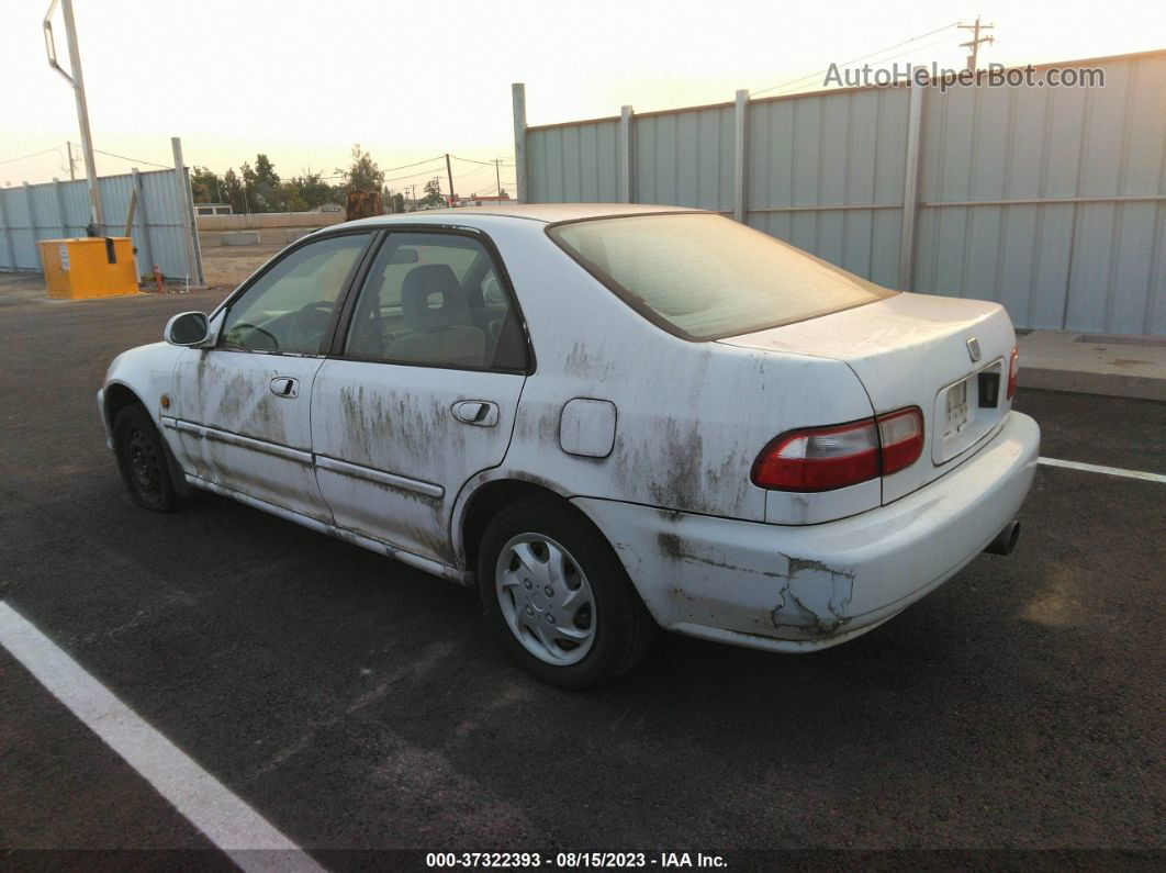 1994 Honda Civic Ex White vin: JHMEH9590RS007606