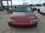 1994 Honda Civic Ex Red vin: JHMEH9591RS011308