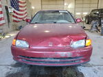 1993 Honda Civic Ex Red vin: JHMEH9596PS000561