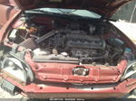 1995 Honda Civic Ex Красный vin: JHMEH9596SS009866