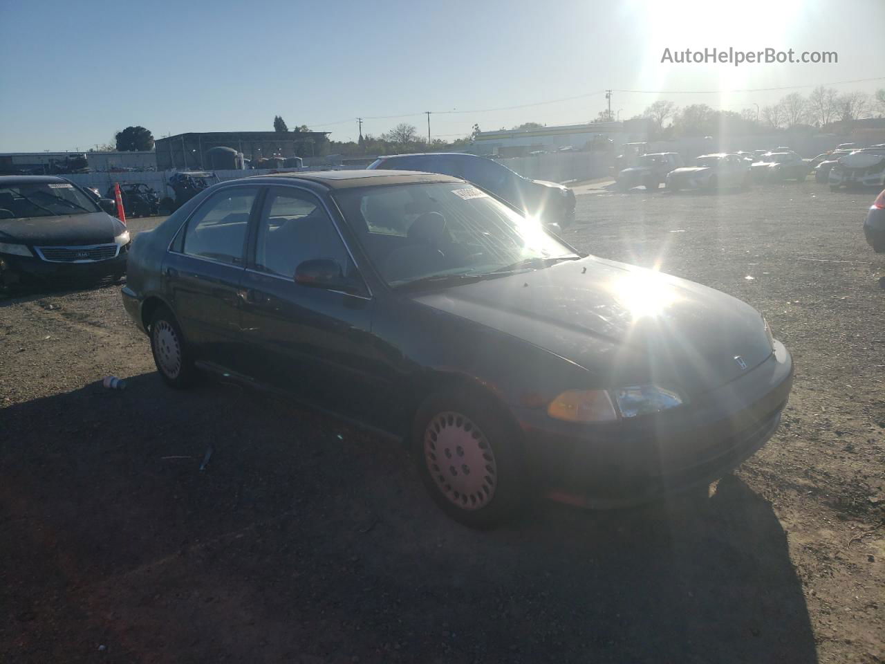 1995 Honda Civic Ex Black vin: JHMEH9692SS011113