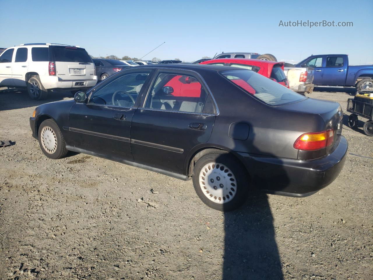 1995 Honda Civic Ex Black vin: JHMEH9692SS011113